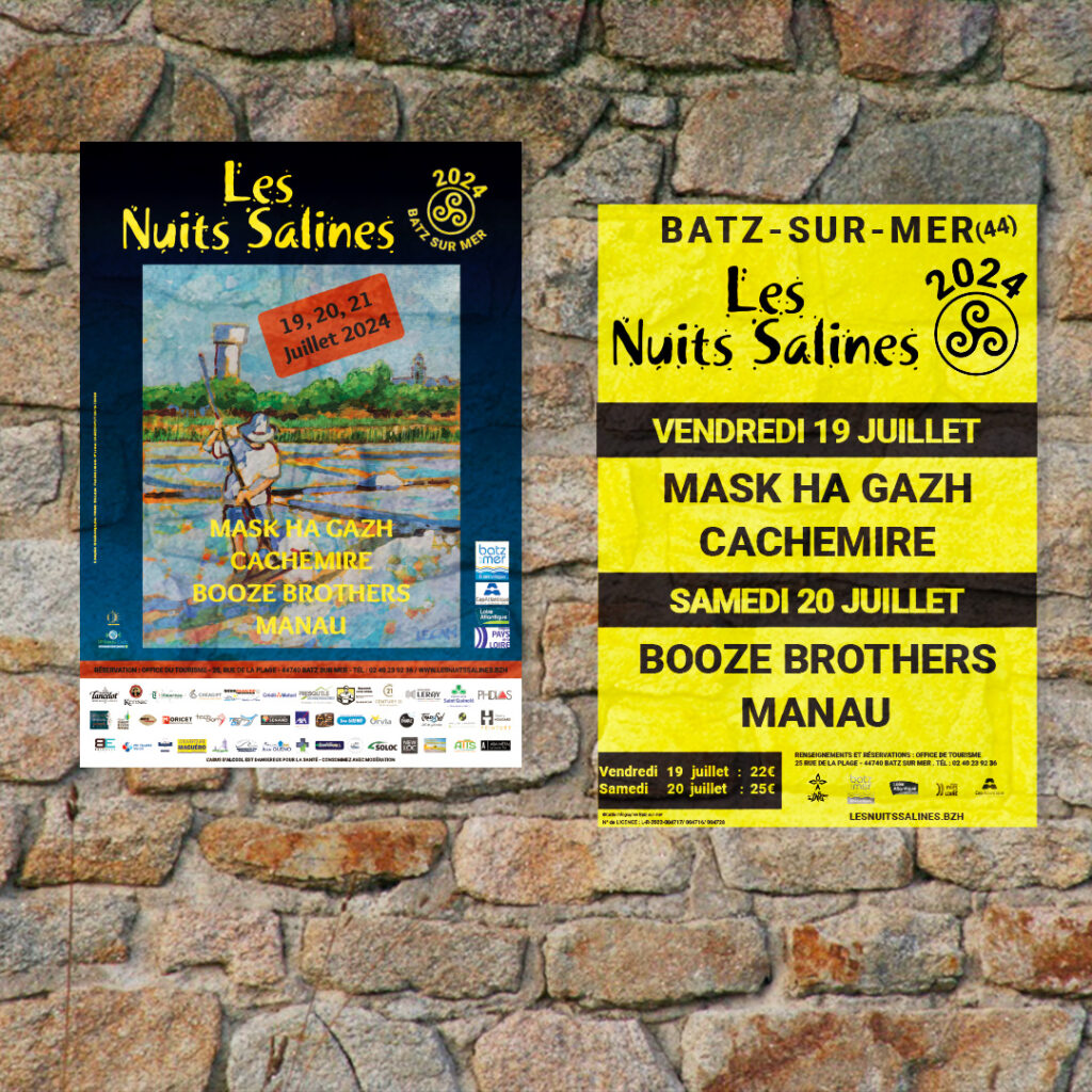 Affiches Les nuits Salines 2024