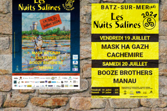 Affiches Les nuits Salines 2024